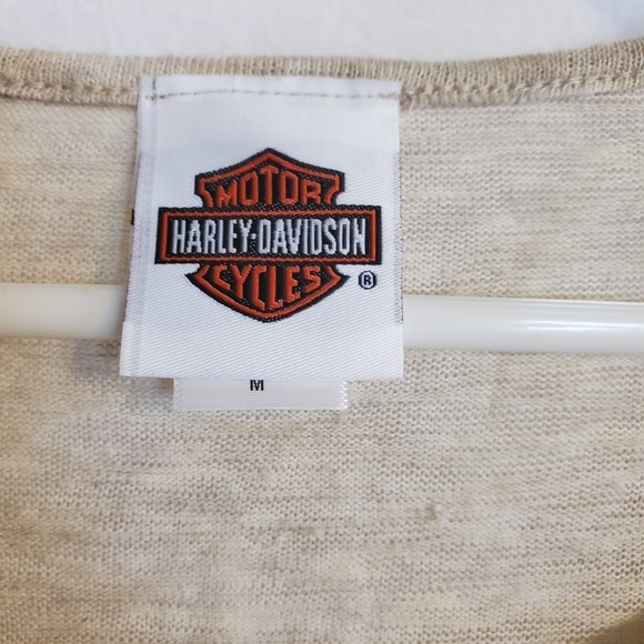 Harley Davidson Floral Americana Embellished top - Picture 5 of 9